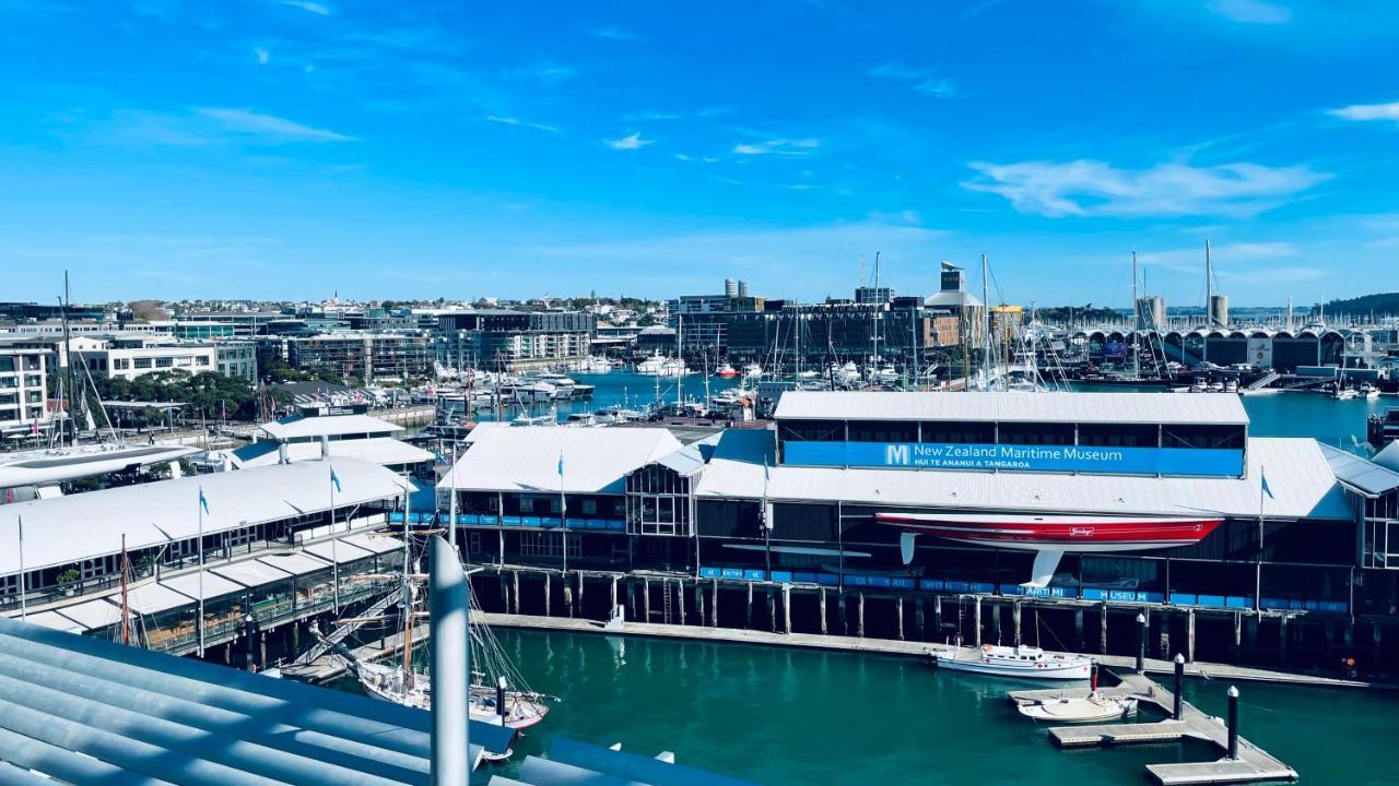 New Waterfront Penthouse On Princes Wharf With Harbor View! The Heart Of Auckland City! Free Parking! Luaran gambar