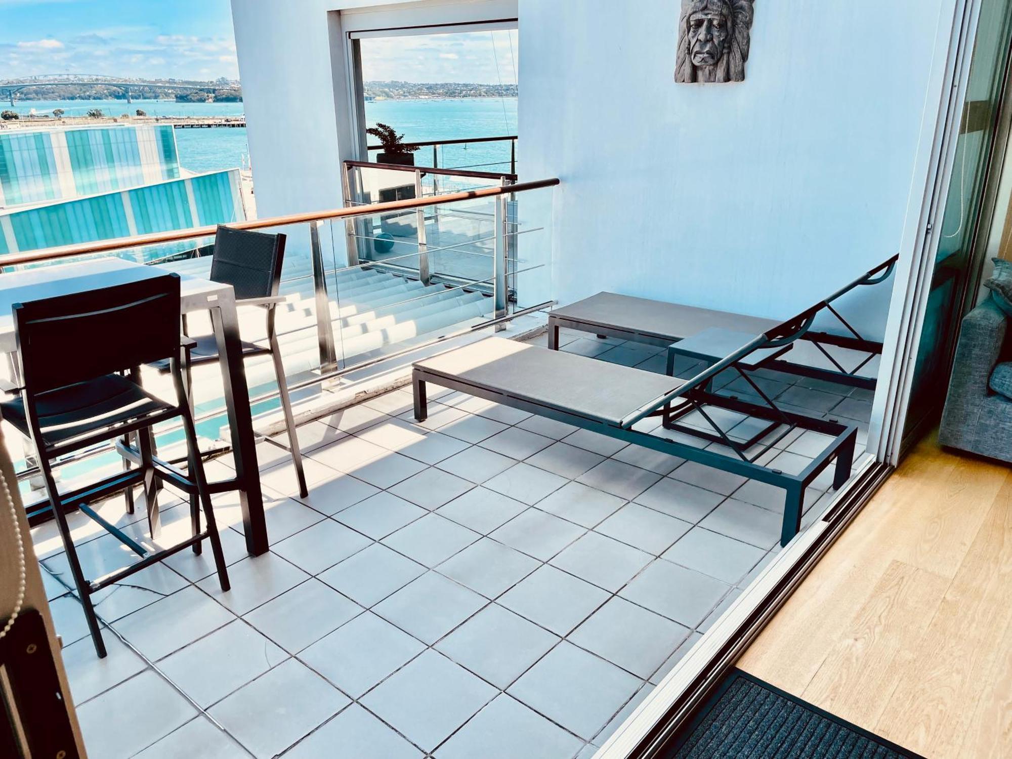 New Waterfront Penthouse On Princes Wharf With Harbor View! The Heart Of Auckland City! Free Parking! Luaran gambar