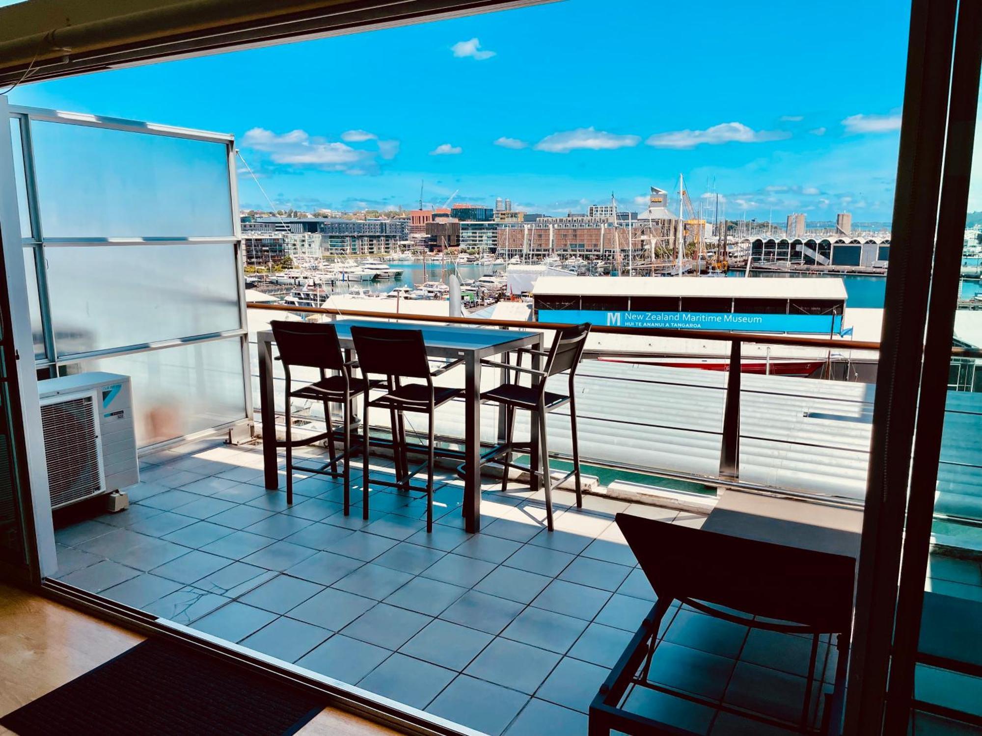 New Waterfront Penthouse On Princes Wharf With Harbor View! The Heart Of Auckland City! Free Parking! Luaran gambar