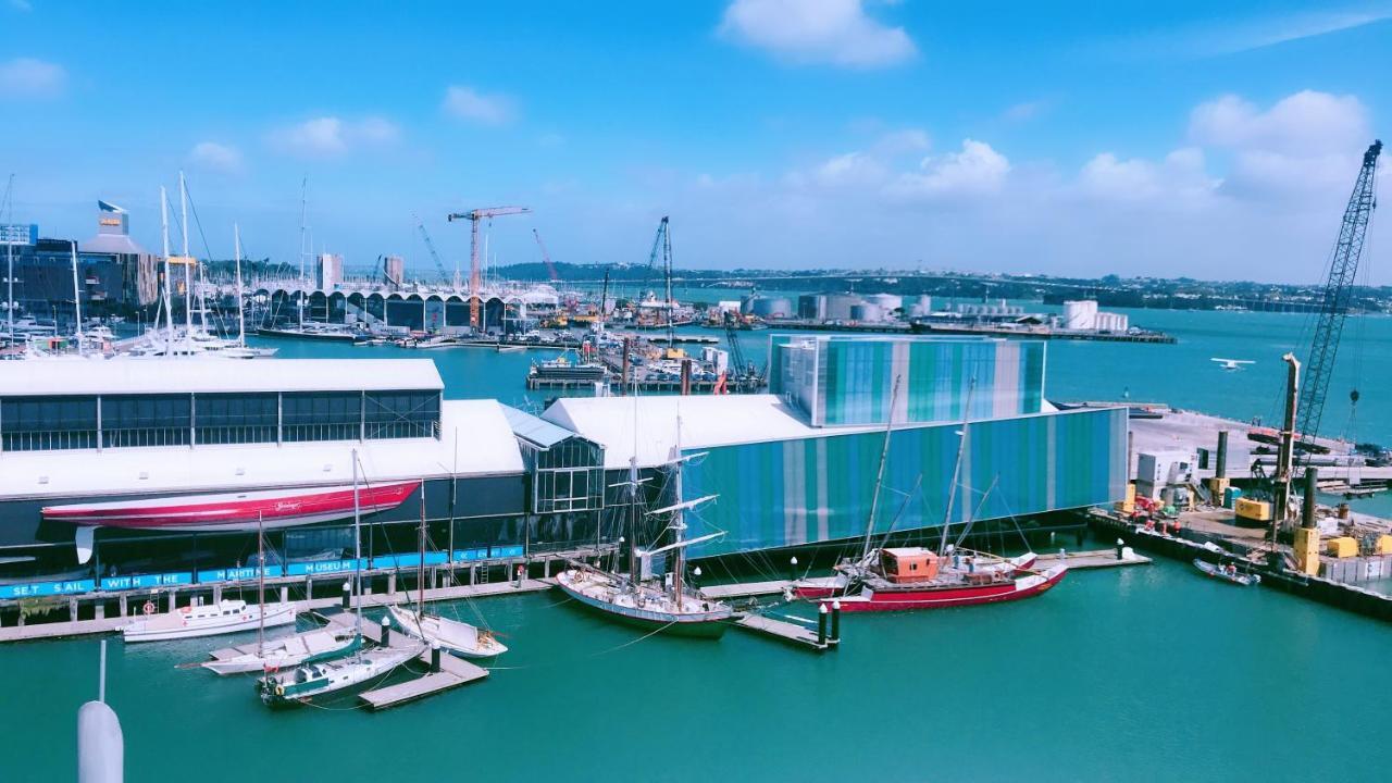 New Waterfront Penthouse On Princes Wharf With Harbor View! The Heart Of Auckland City! Free Parking! Luaran gambar